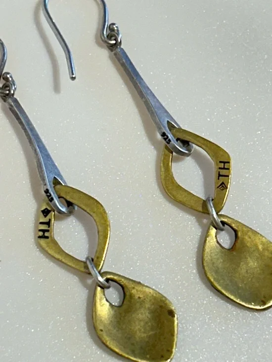 Silpada FRESCO Dangle Sterling Silver Earrings - Picture 4 of 4